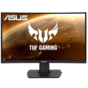 شاشة اسوس TUF VG24VQE منحنية 24 بوصة 165هرتز VA FHD جيمنج